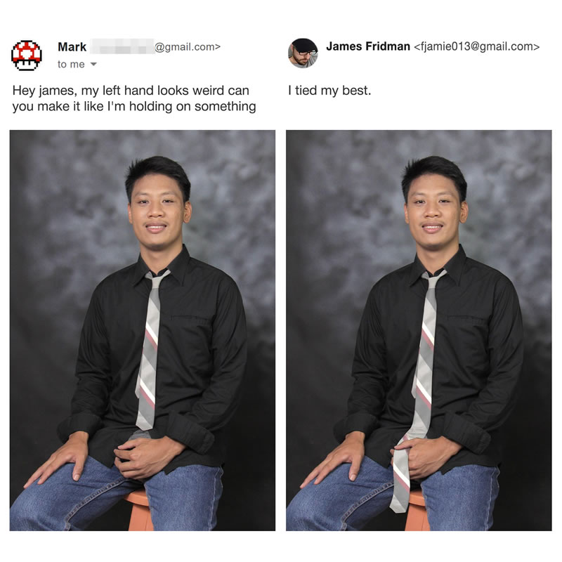 Funny Photoshop Edits By James Fridman