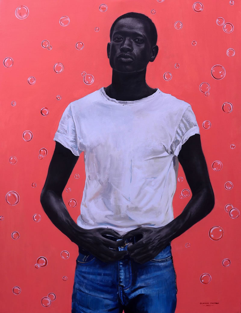 African Society Paintings By Olamide Ogunade