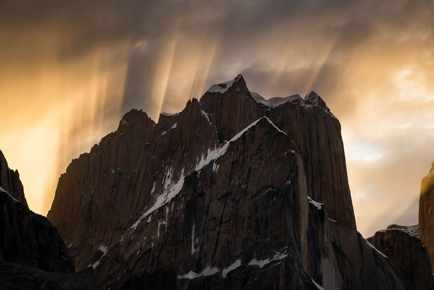 Karakoram Range Mountains By Tomasz Przychodzien