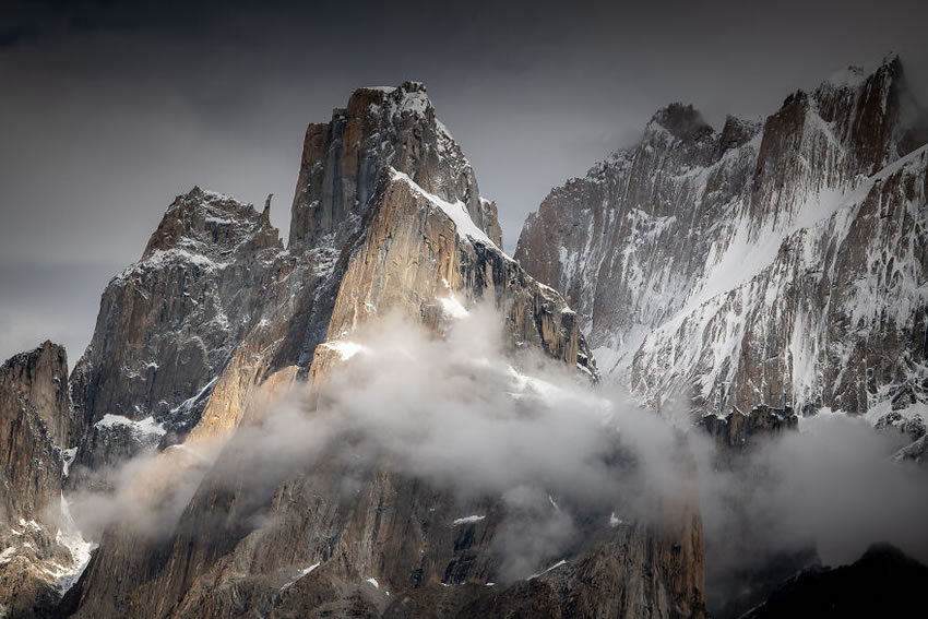 Karakoram Range Mountains By Tomasz Przychodzien