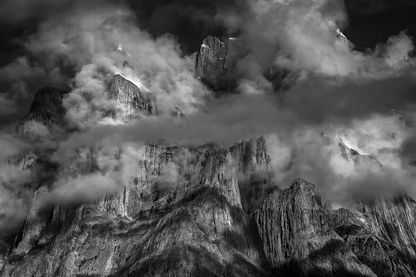 Karakoram Range Mountains By Tomasz Przychodzien