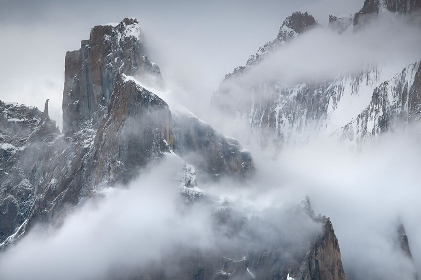 Karakoram Range Mountains By Tomasz Przychodzien