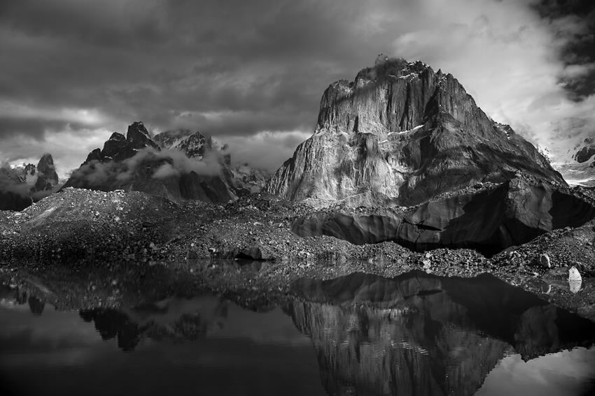 Karakoram Range Mountains By Tomasz Przychodzien