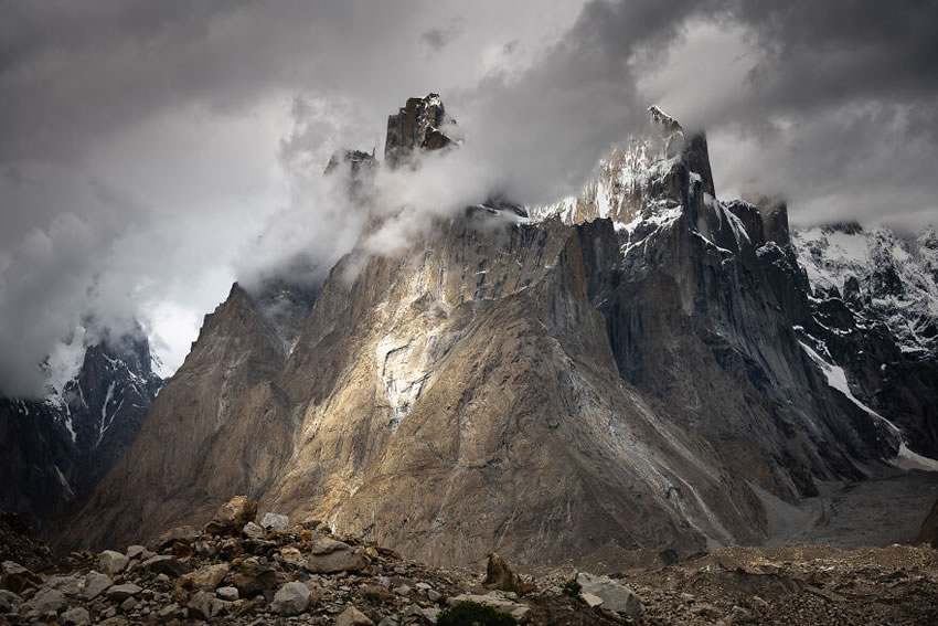 Karakoram Range Mountains By Tomasz Przychodzien