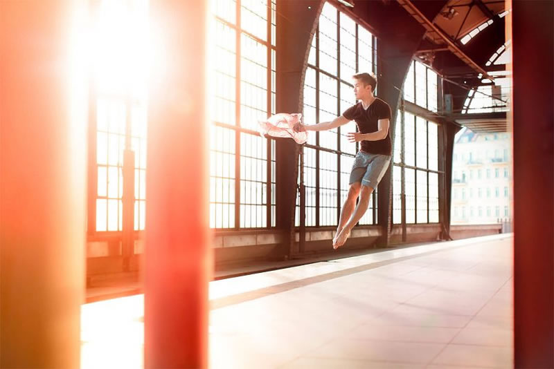 Levitating Self-Portraits by Mickael Jou