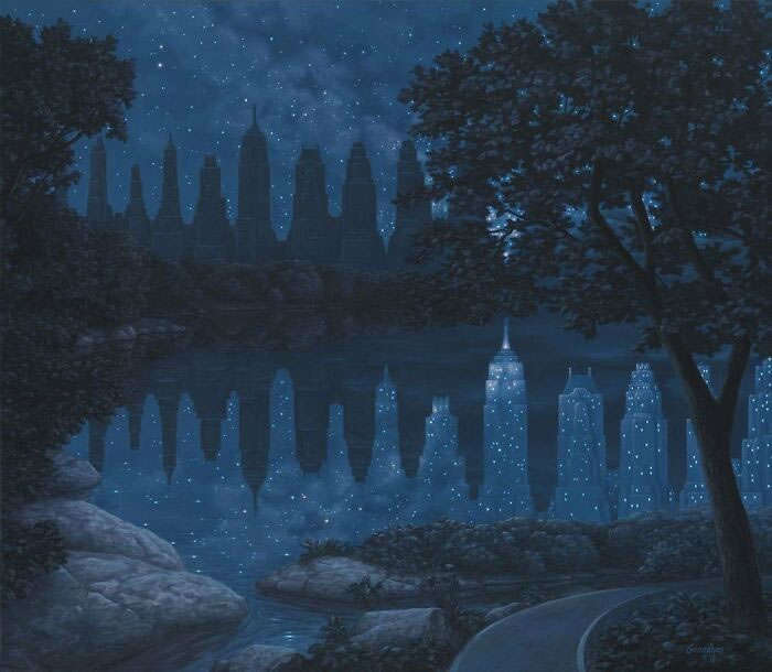 Mind-Twisting Paintings By Rob Gonsalves