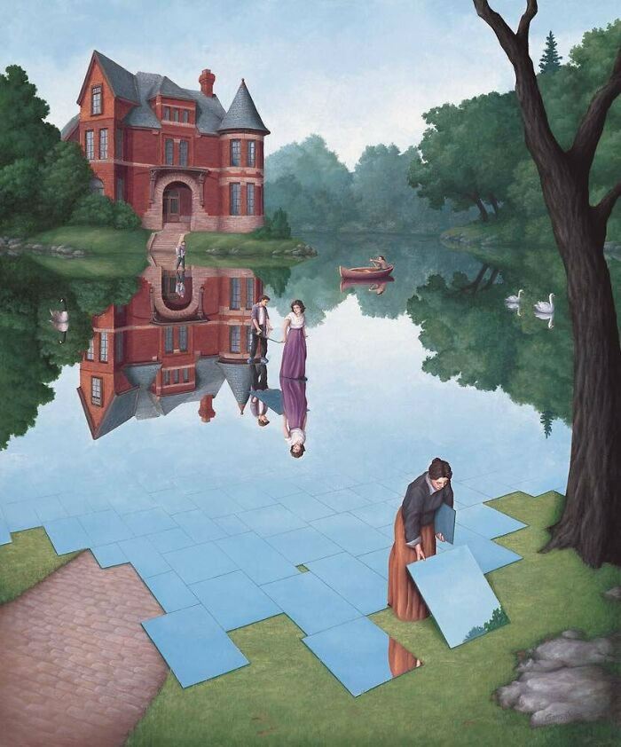 Mind-Twisting Paintings By Rob Gonsalves