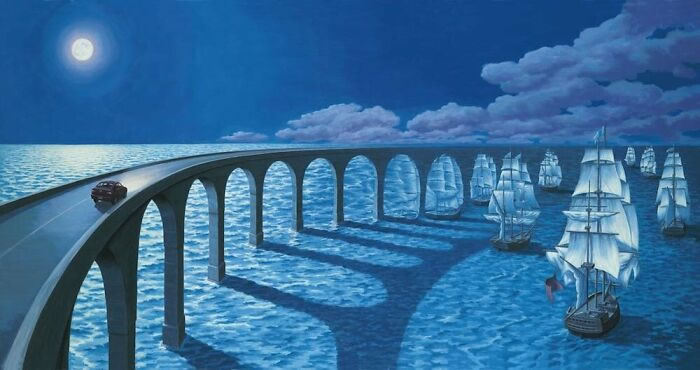 Mind-Twisting Paintings By Rob Gonsalves