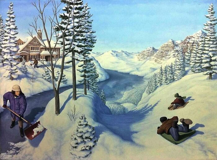 Mind-Twisting Paintings By Rob Gonsalves