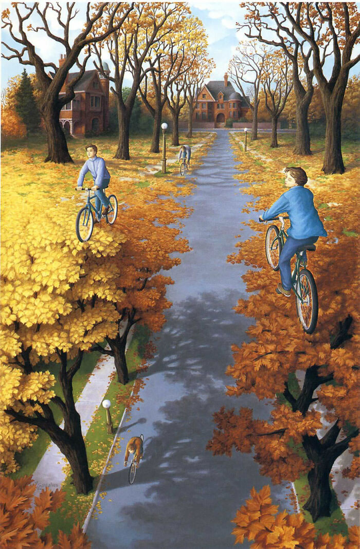 Mind-Twisting Paintings By Rob Gonsalves