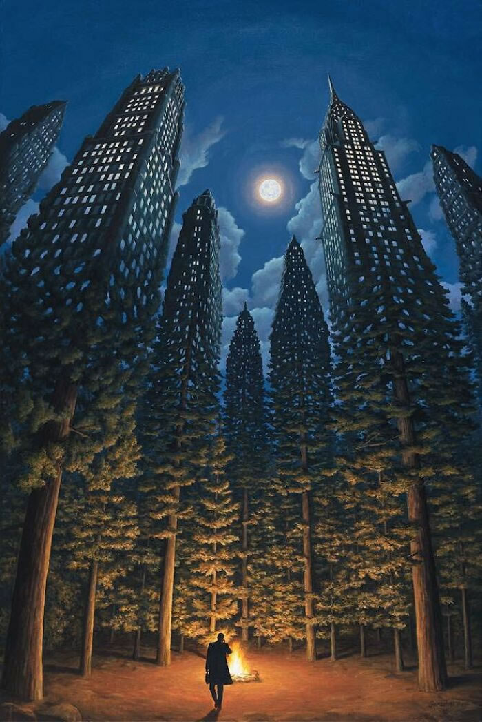 Mind-Twisting Paintings By Rob Gonsalves