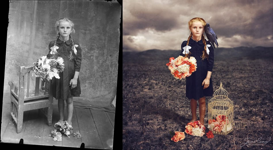 Restored Old Black and White Photos By Jane Long