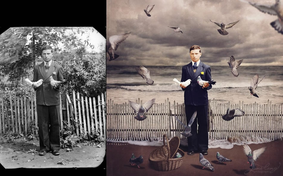 Restored Old Black and White Photos By Jane Long