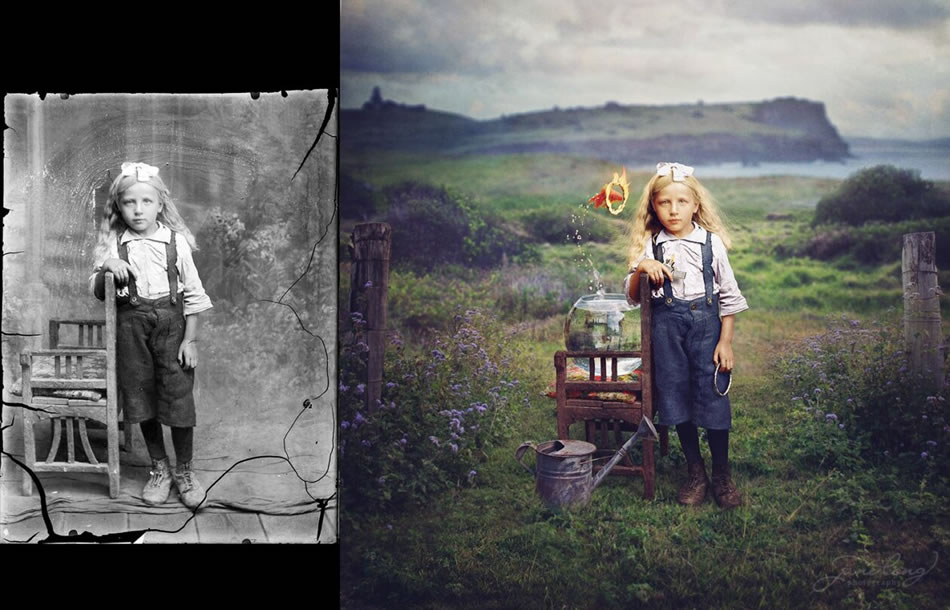 Restored Old Black and White Photos By Jane Long