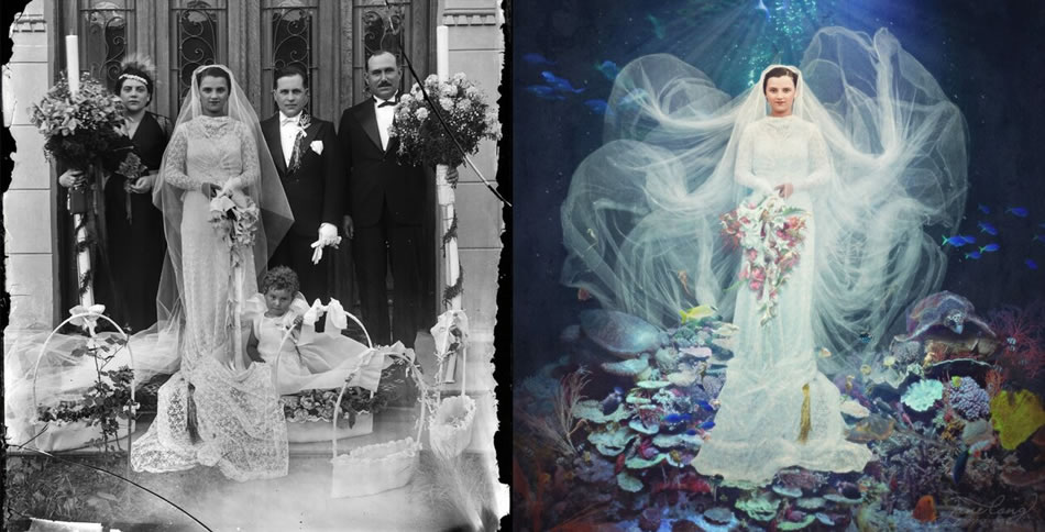 Restored Old Black and White Photos By Jane Long