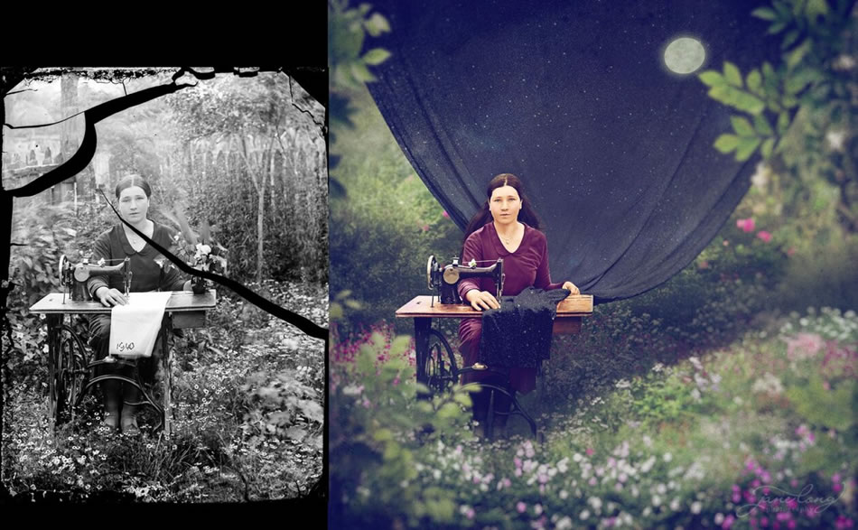 Restored Old Black and White Photos By Jane Long