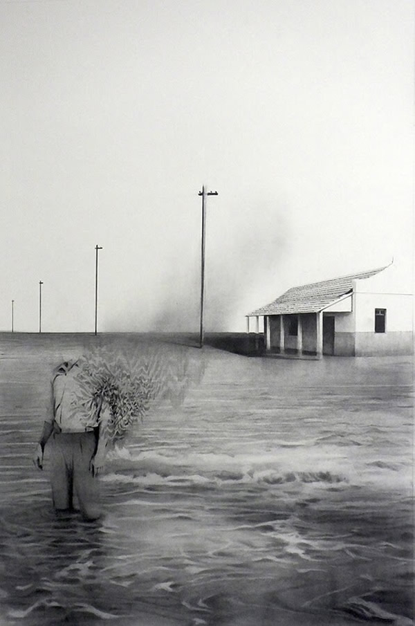 Minimalist And Surreal Pencil Drawings By Henrique de Franca