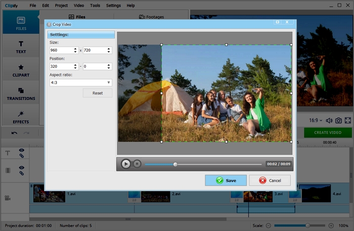 Clipify: An Automatic Video Editor