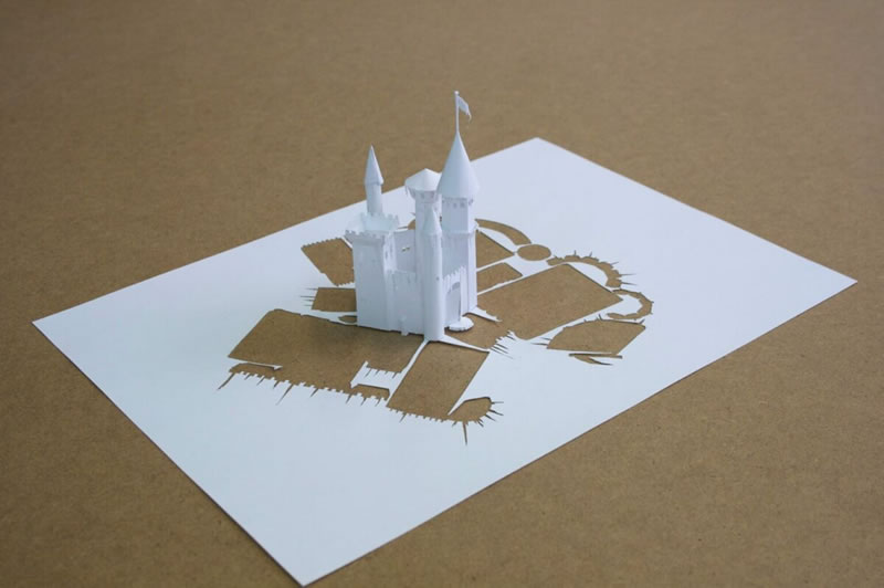 Architectural Paper Sculptures By Peter Callesen