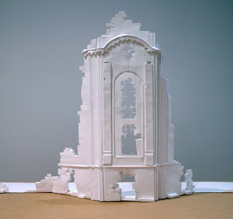 Architectural Paper Sculptures By Peter Callesen