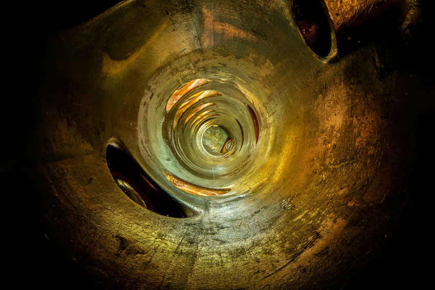 Closeup Photography Of Inside Musical Instruments By Charles Brooks