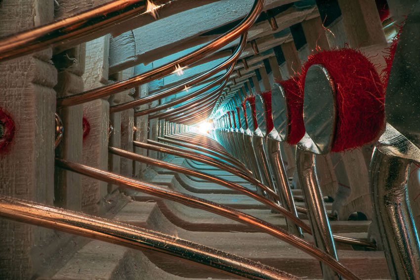 Closeup Photography Of Inside Musical Instruments By Charles Brooks