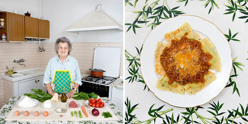 Signature Dishes Of Grandmothers By Gabriele Galimberti