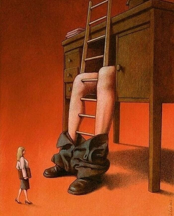 Satirical Illustrations On Society By Pawel Kuczynski