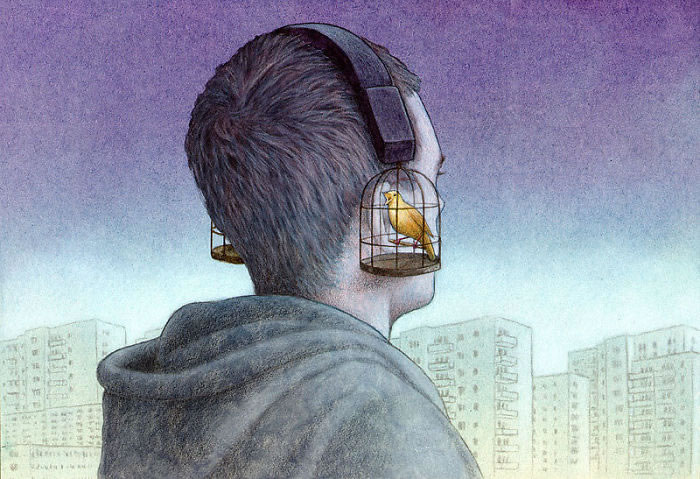 Satirical Illustrations On Society By Pawel Kuczynski