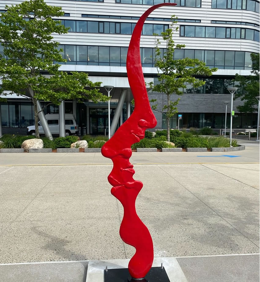 Sculptures At Boston Harborwalk by Michael Alfano