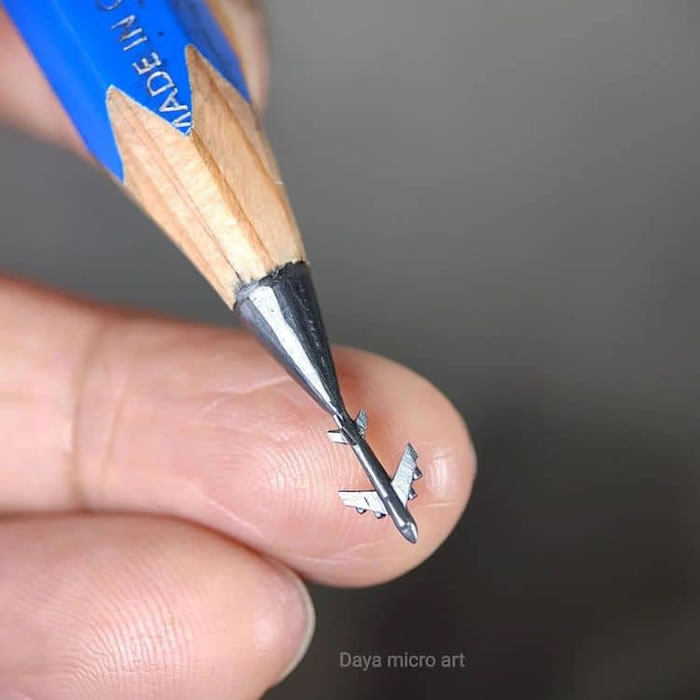 Micro Pencil Art By Daya