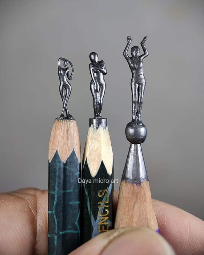 Micro Pencil Art By Daya