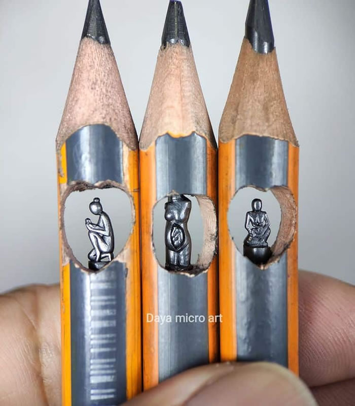 Micro Pencil Art By Daya