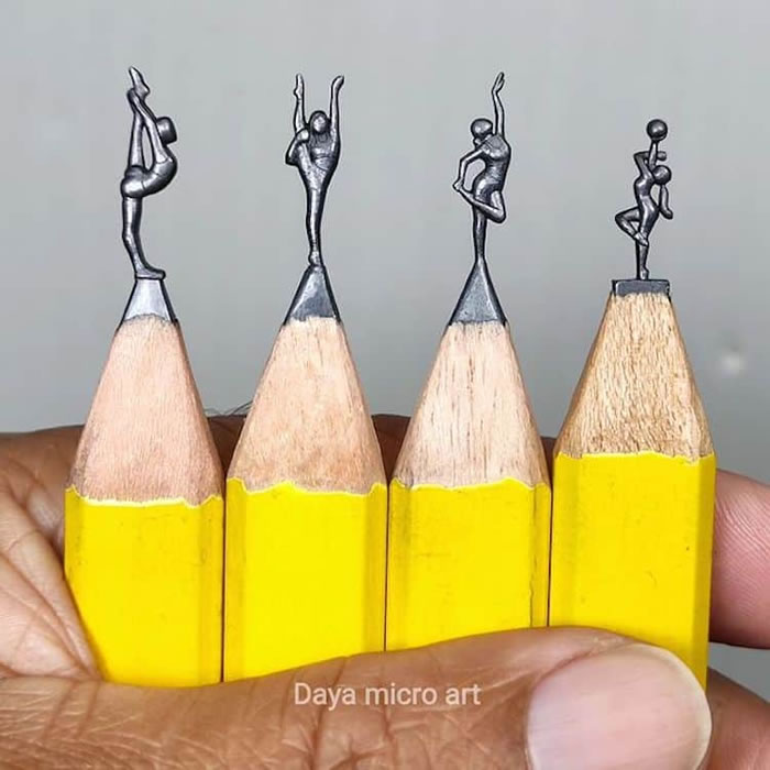 Micro Pencil Art By Daya