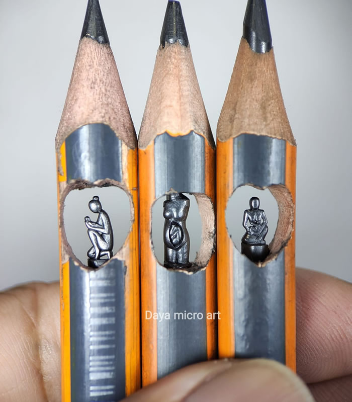 Micro Pencil Art By Daya