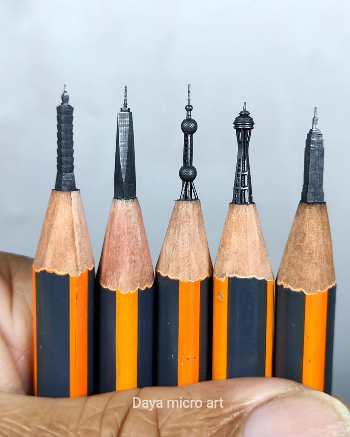 Micro Pencil Art By Daya