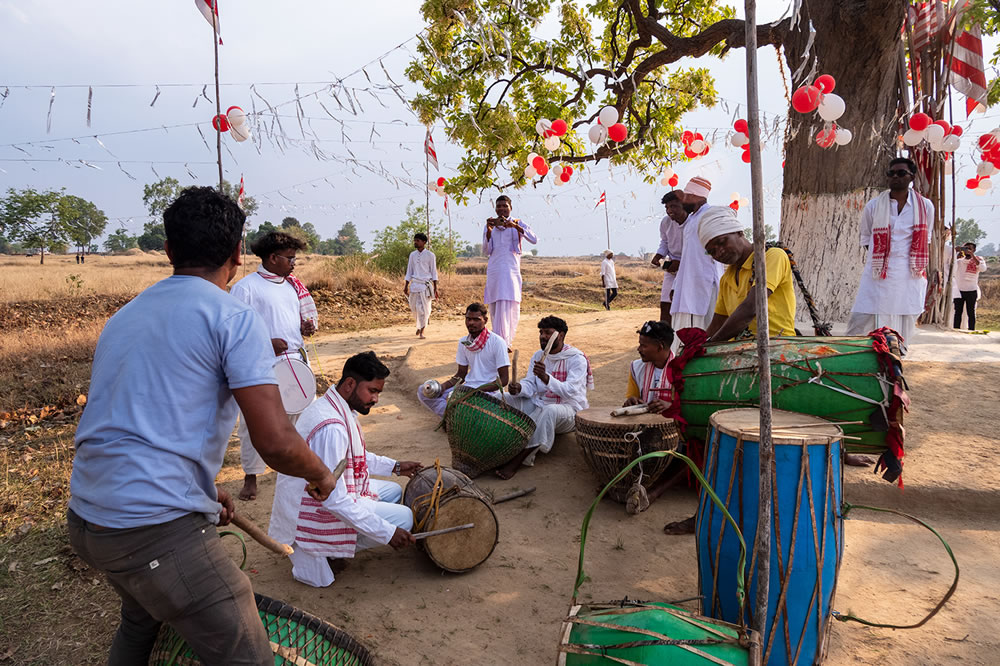 Sarhul Festival By Ishan Banerjee