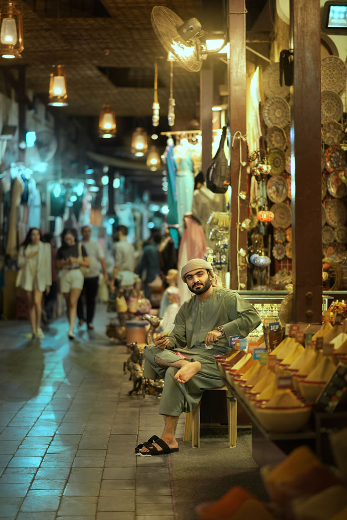 From The Streets Of Old Quarter Of Dubai 