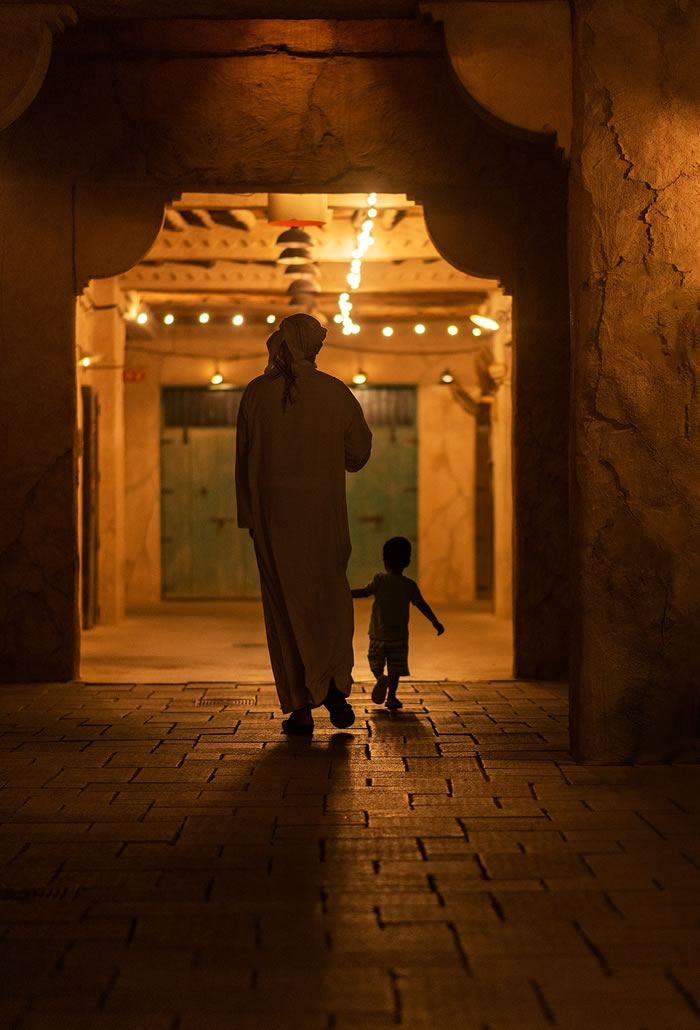 From The Streets Of Old Quarter Of Dubai 