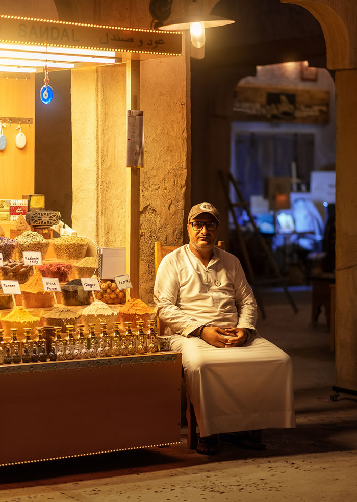 From The Streets Of Old Quarter Of Dubai 