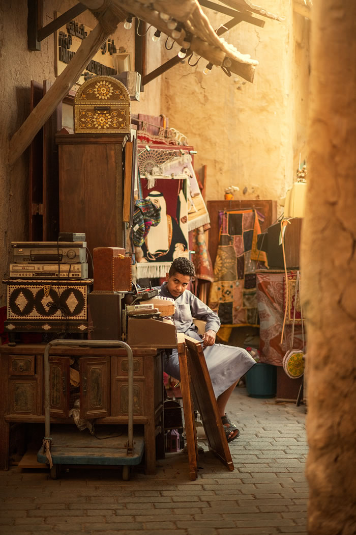 From The Streets Of Old Quarter Of Dubai 