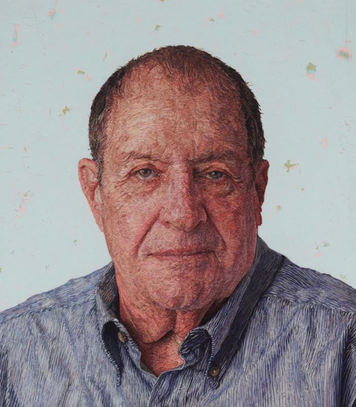 Realistic Embroidered Portraits By Cayce Zavaglia