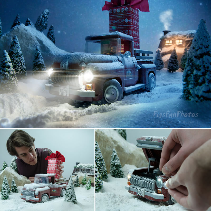 Miniature Action-Packed Scenes Made With Toys By Benedek Lampert