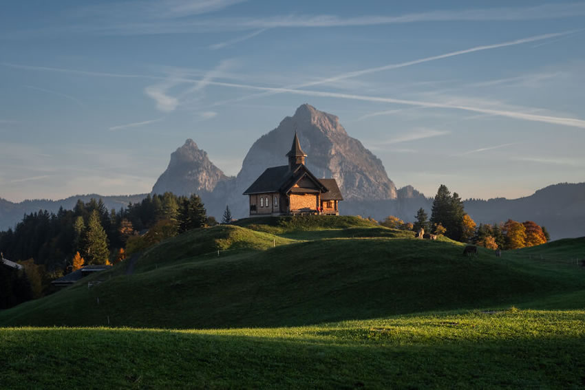 Beautiful Swiss Landscapes In Autumn by Vincent Croce