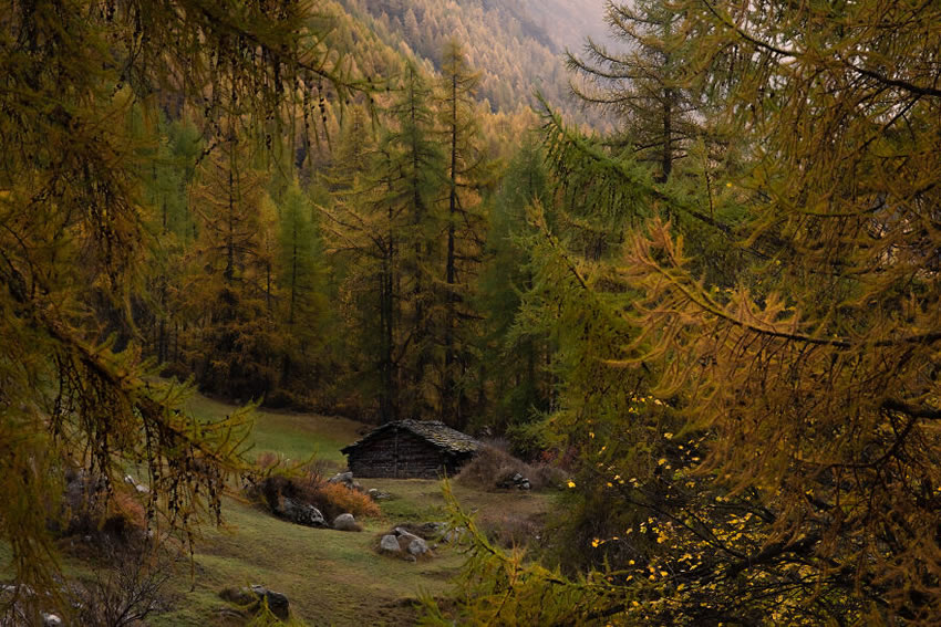 Beautiful Swiss Landscapes In Autumn by Vincent Croce