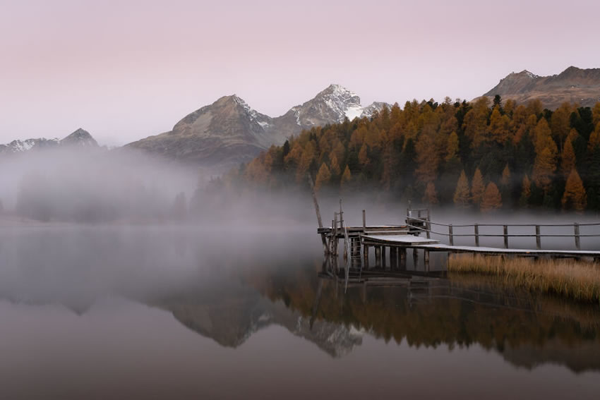 Beautiful Swiss Landscapes In Autumn by Vincent Croce