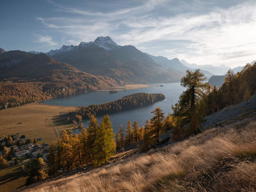 Beautiful Swiss Landscapes In Autumn by Vincent Croce