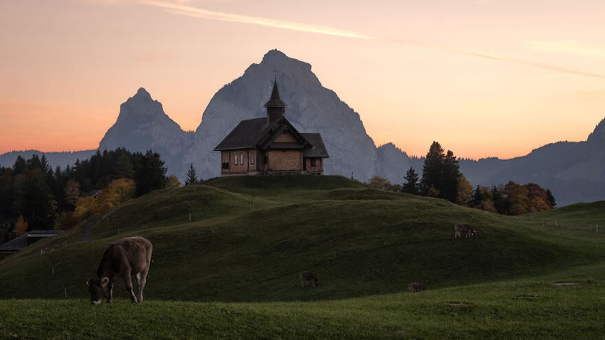 Beautiful Swiss Landscapes In Autumn by Vincent Croce