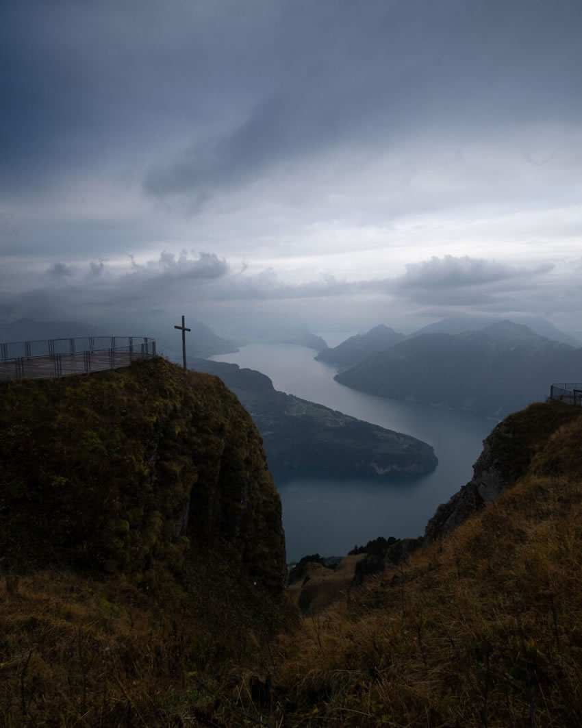 Beautiful Swiss Landscapes In Autumn by Vincent Croce