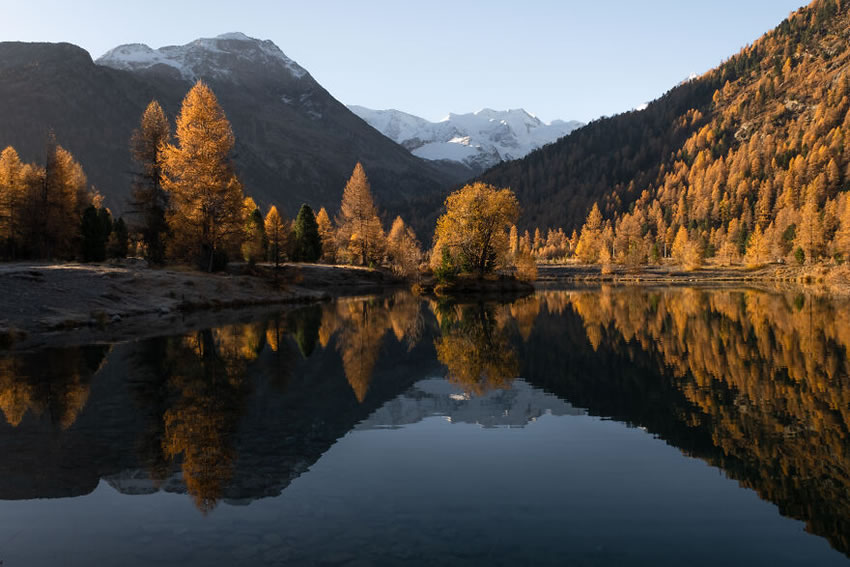 Beautiful Swiss Landscapes In Autumn by Vincent Croce